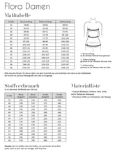 Papierschnittmuster Flora Damen Fadenkäfer